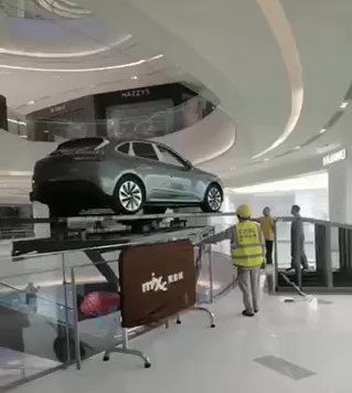 汽車展臺(tái)，旋轉(zhuǎn)舞臺(tái)